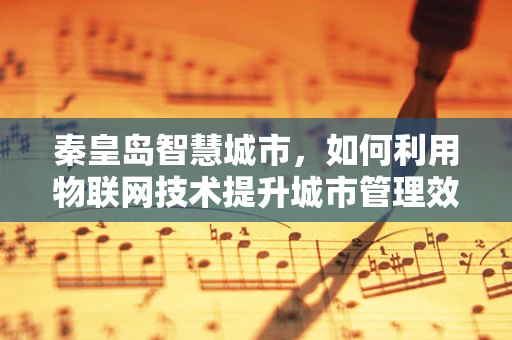 秦皇岛智慧城市，如何利用物联网技术提升城市管理效率？