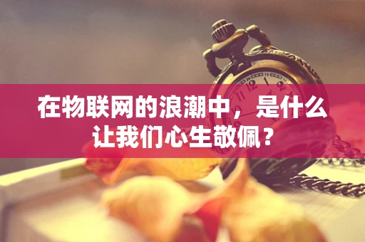 在物联网的浪潮中，是什么让我们心生敬佩？