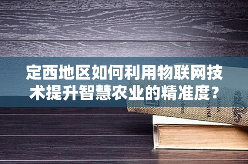 定西地区如何利用物联网技术提升智慧农业的精准度？