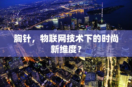胸针，物联网技术下的时尚新维度？
