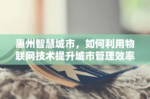 惠州智慧城市，如何利用物联网技术提升城市管理效率？