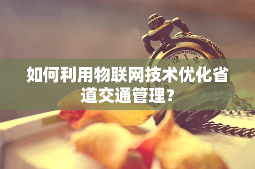 如何利用物联网技术优化省道交通管理？