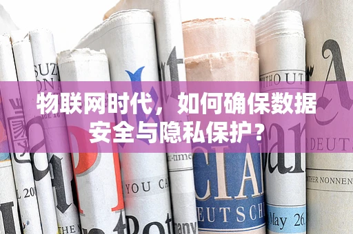 物联网时代，如何确保数据安全与隐私保护？