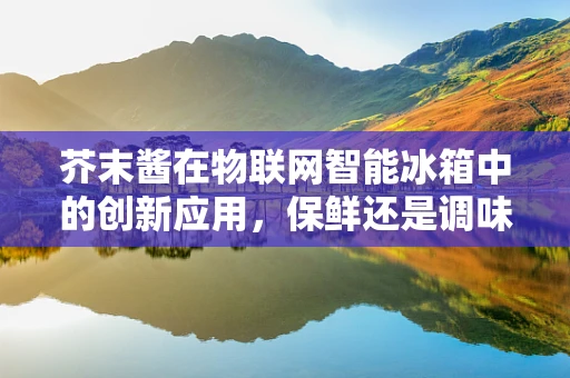 芥末酱在物联网智能冰箱中的创新应用，保鲜还是调味？